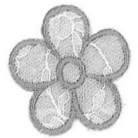 Thermocollant fleurs 3,6x3,6 cm