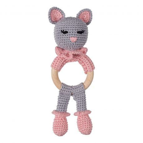 Kit crochet Com'1 Ide Rita la souris hochet