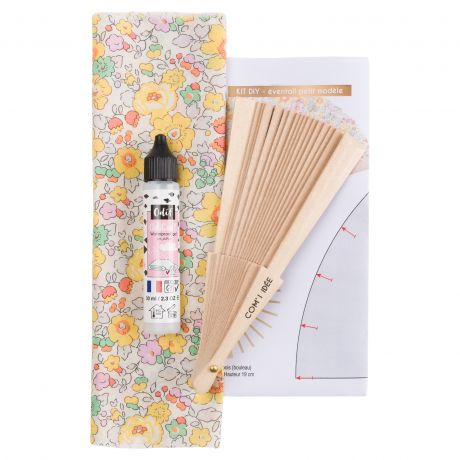 Kit �ventail petit mod�le en Liberty Com'1 Id�e