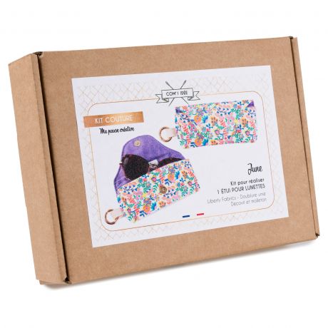 Kit pour étui lunettes june - Com'1 Idée
