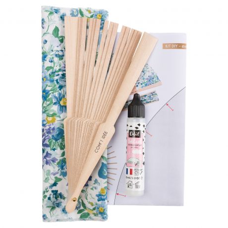 Kit �ventail grand mod�le en Liberty Com'1 Id�e