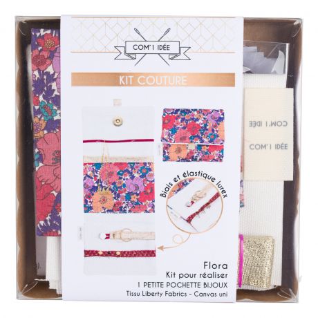Kit petite pochette bijoux Com'1 Idée