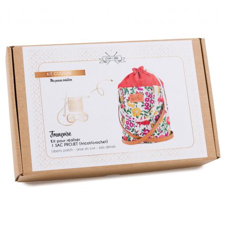 Kit sac projet crochet - tricot  Franoise - Com'1 Ide