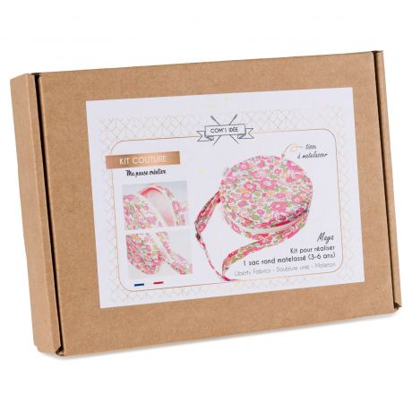 Kit sac rond fille Maya (3-6 ans) en Liberty - Com'1 Id�e