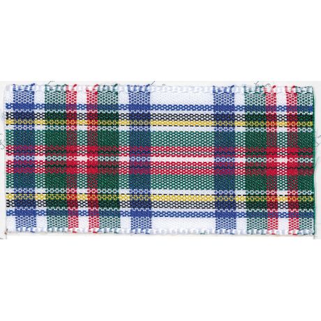 Ruban tartan cossais 7mm