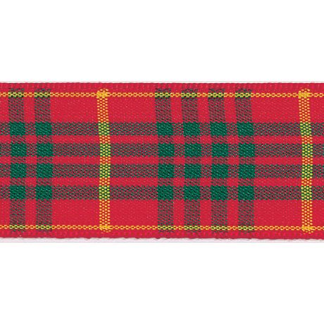 Ruban tartan cossais 7mm