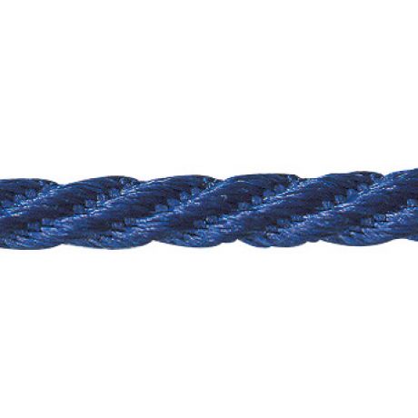 Cordon torsad brillant navy 5mm