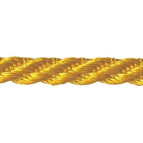 Cordon torsad brillant gold 5mm