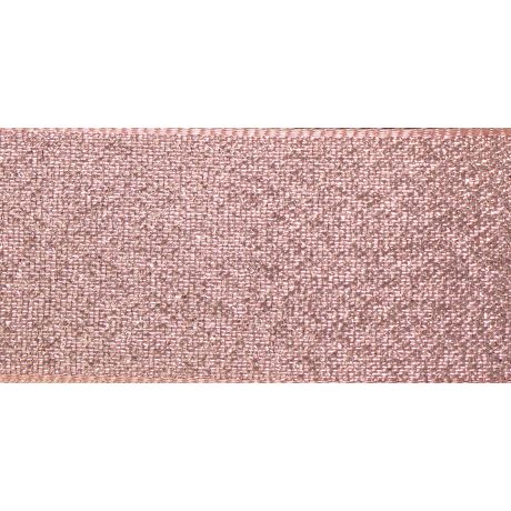 Ruban lam� rose or 25mm