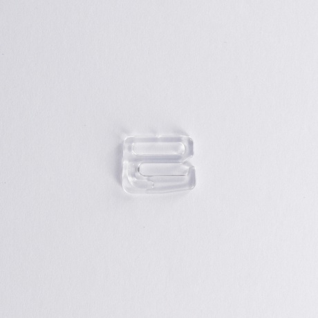 Agrafe de soutien-gorge 15mm cristal (25 units)