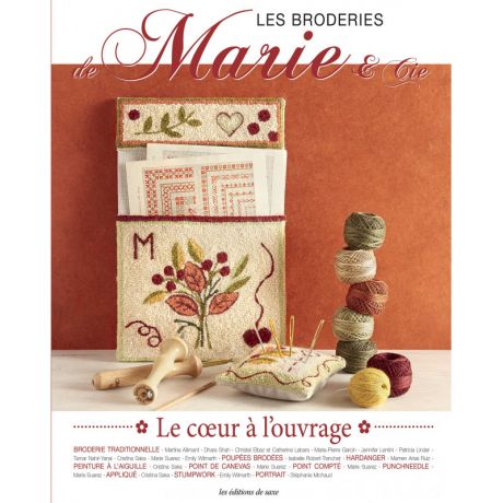 Les broderies de marie & cie - le coeur a l'ouvrage