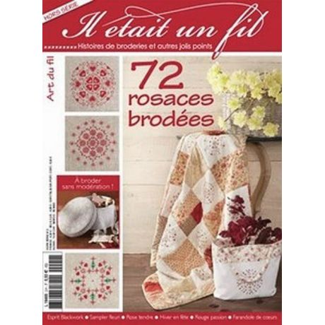 72 rosaces brodeées - il était un fil hs 2