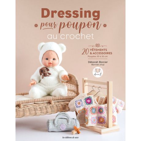 Dressing pour poupon au crochet - 20 modèles