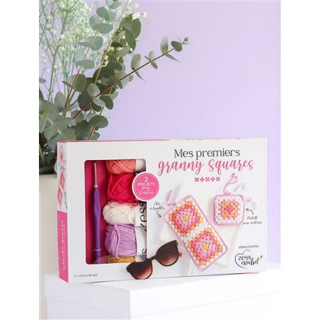 Coffret mes premiers granny squares