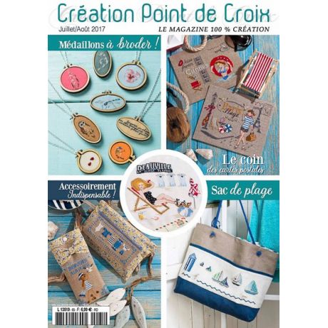 Magazine creation point de croix n65 - juillet/ao