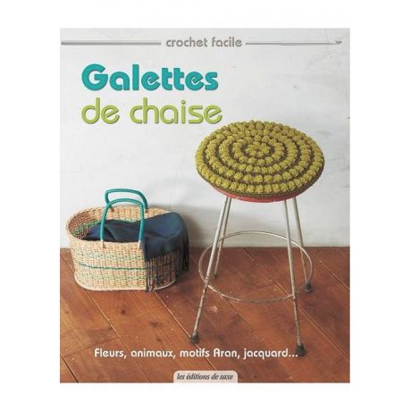 Galettes de chaise - crochet facile - fleurs, anim