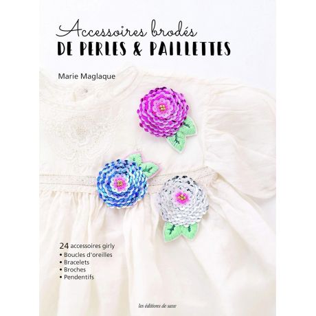 Accessoires brodes de perles & paillettes