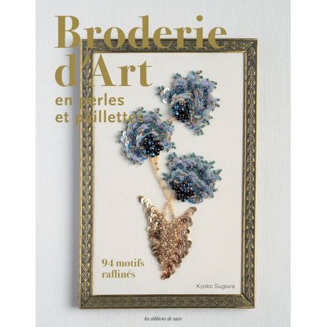 Broderie d'art en perles et paillettes
