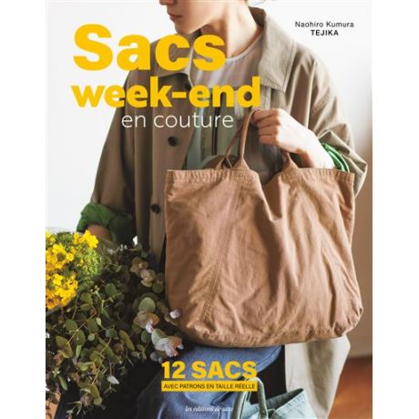 Sacs week-end en couture - 12 sacs canvas