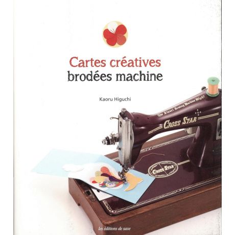 Cartes creatives brodes machine