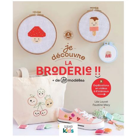 Je découvre la broderie !! + de 20 modèles