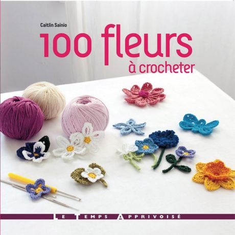 Livre 100 fleurs  crocheter