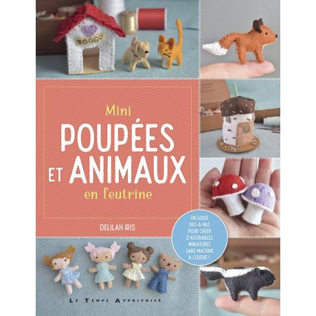 Mini poupes et animaux en feutrine