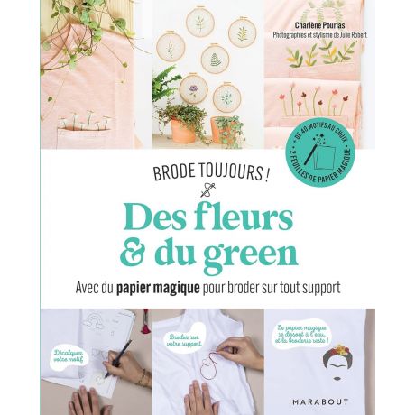 Brode toujours - des fleurs & du green - avec du p