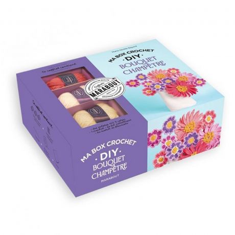Ma box crochet diy - bouquet champetre