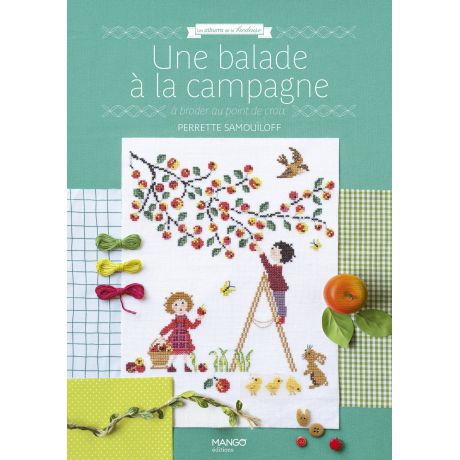 Une balade à la campagne Broderie point de croix