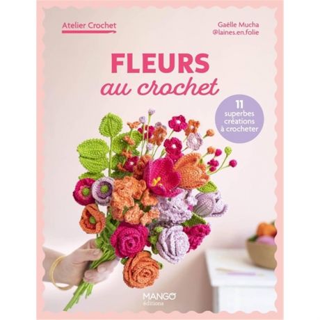 Fleurs au crochet-11 creations � crocheter