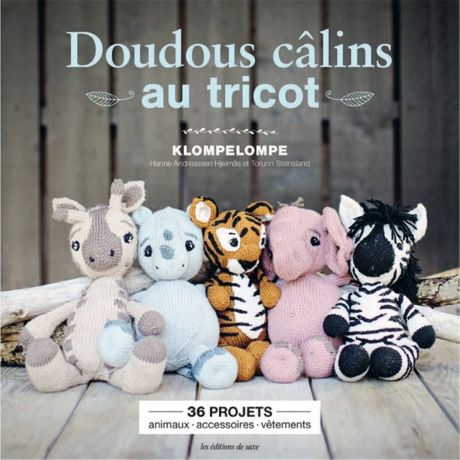 Doudous calins au tricot