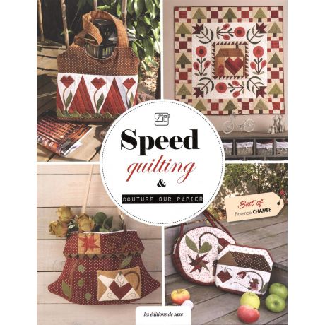 Speed quilting & couture sur papier - best of flor