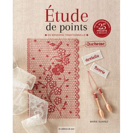 Etude de points en broderie traditionnelle