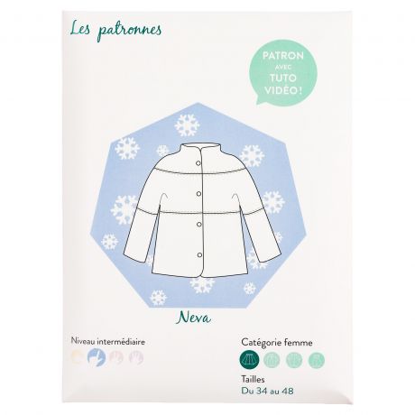 Patron Les Patronnes manteau neva