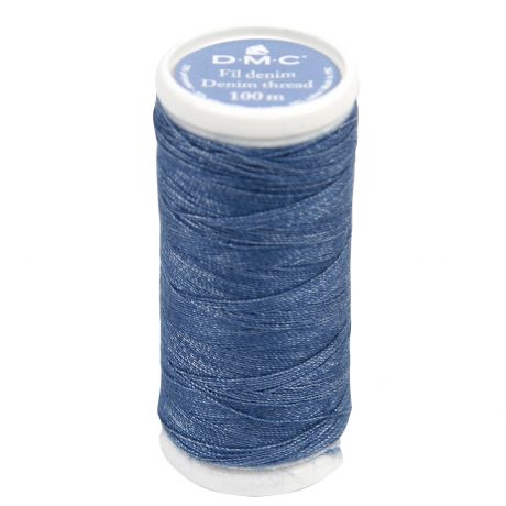 Fil jean denim � coudre tt 5/100m