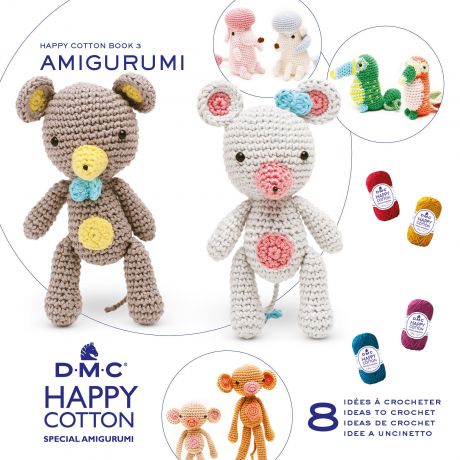 Livret DMC amigurumi Happy Cotton les couples