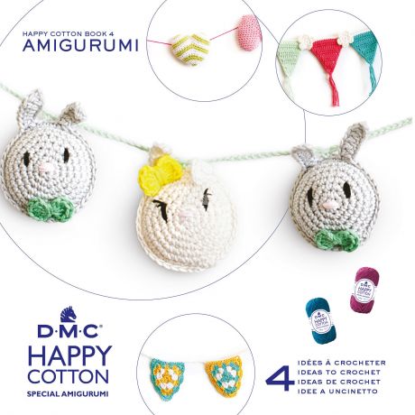 Livret DMC amigurumi Happy Cotton guirlande saisonnire