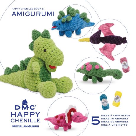 Livret DMC amigurumi Happy Chenille 5 mod�les