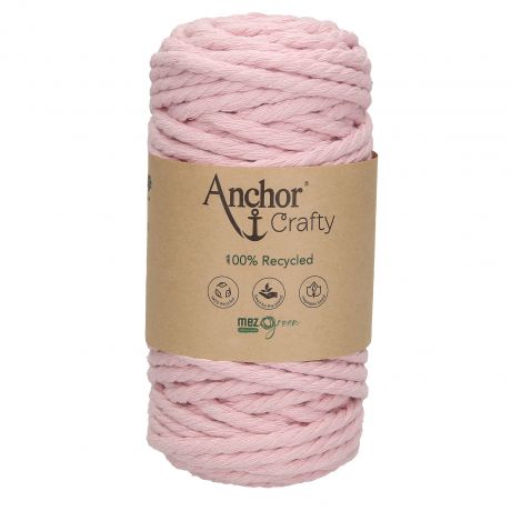 Fil Anchor macramé crafty Ø5mm 4x250g  rose