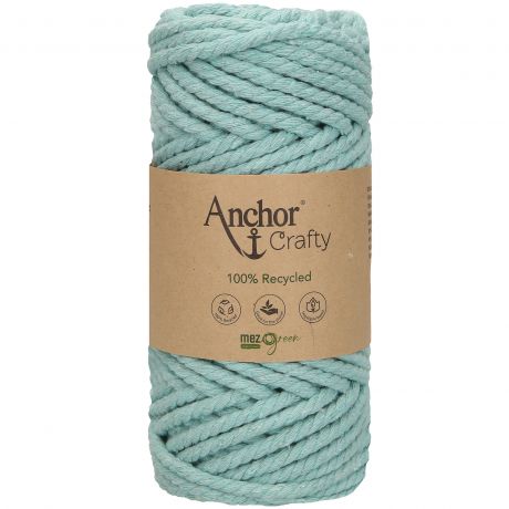 Fil Anchor macram crafty 4x250g mint blue