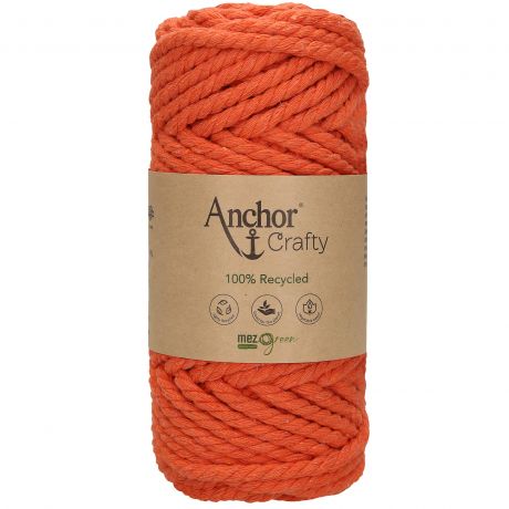 Fil Anchor macramé crafty Ø5mm 4x250g  mango