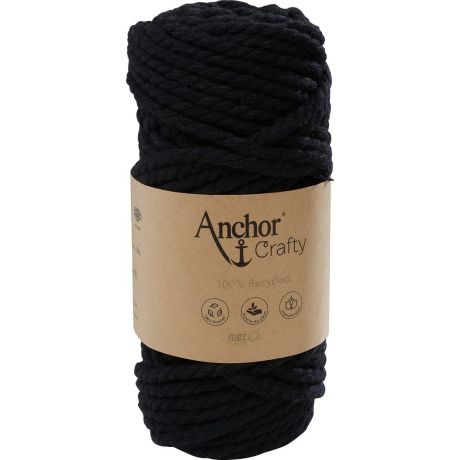 Fil Anchor macramé crafty Ø5mm 4x250g  charcoal