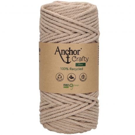 Fil Anchor macram crafty 4x250g pearl