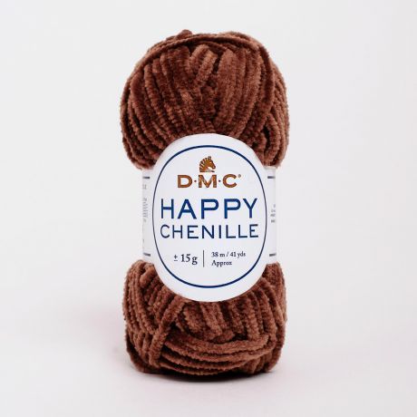Bobine de Happy chenille DMC 10x15 gr marron