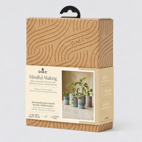 kit crochet DMC - J'habille mes plantes