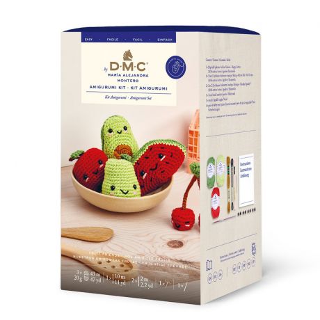 Kit crochet amigurumi DMC - Nos amis les fruits