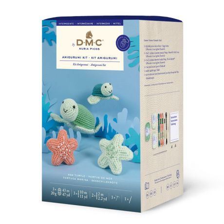 Kit crochet amigurumi DMC - Tortue de mer