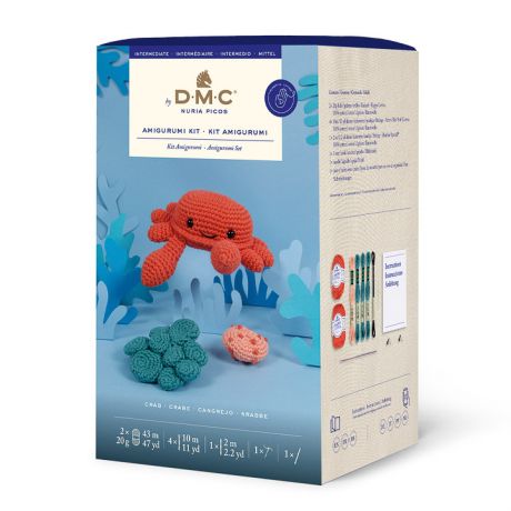 Kit crochet amigurumi DMC - Crabe