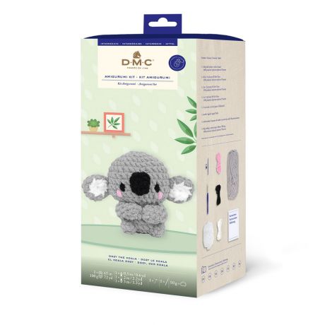 Kit crochet amigurumi DMC - Dozy le koala XL